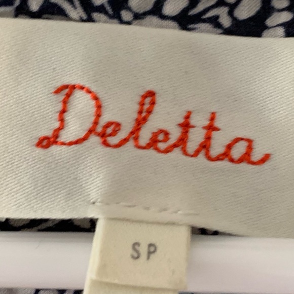 Anthropologie Deletta lace V neck side tie tank - Picture 4 of 11